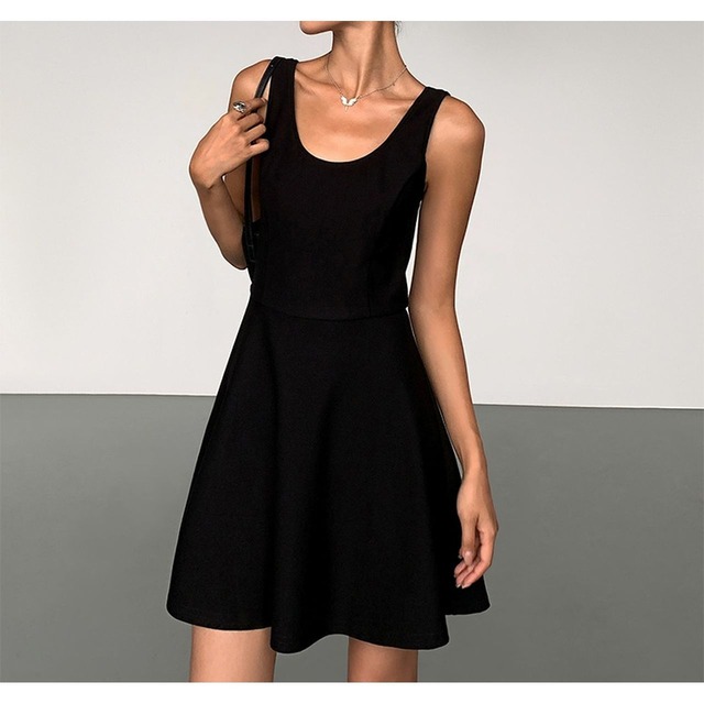 Slim fit French short dress 125620