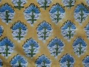 156ri049 Block Print Handkerchief b79