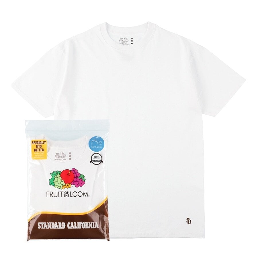 L スタンダードカリフォルニア RHC フルーツオブザルーム パックT Tシャツ STANDARD CALIFORNIA スタンダードカリフォルニア Fruit of the Loom