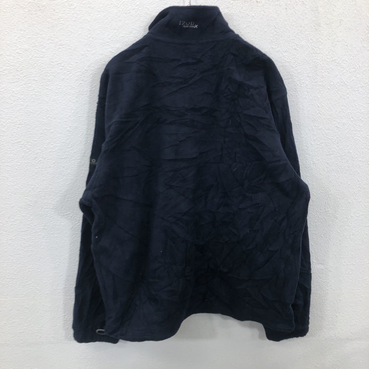 ブルゾン ナイロン ネイビー XL アイゾッドUSA古着 長袖 ジャケットの