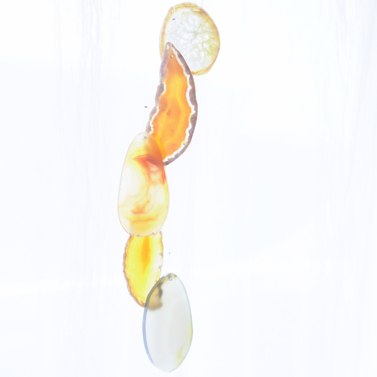 Tea Float - アゲートヒーリングチャイム / Agate Sun Catcher Wind Chime 102