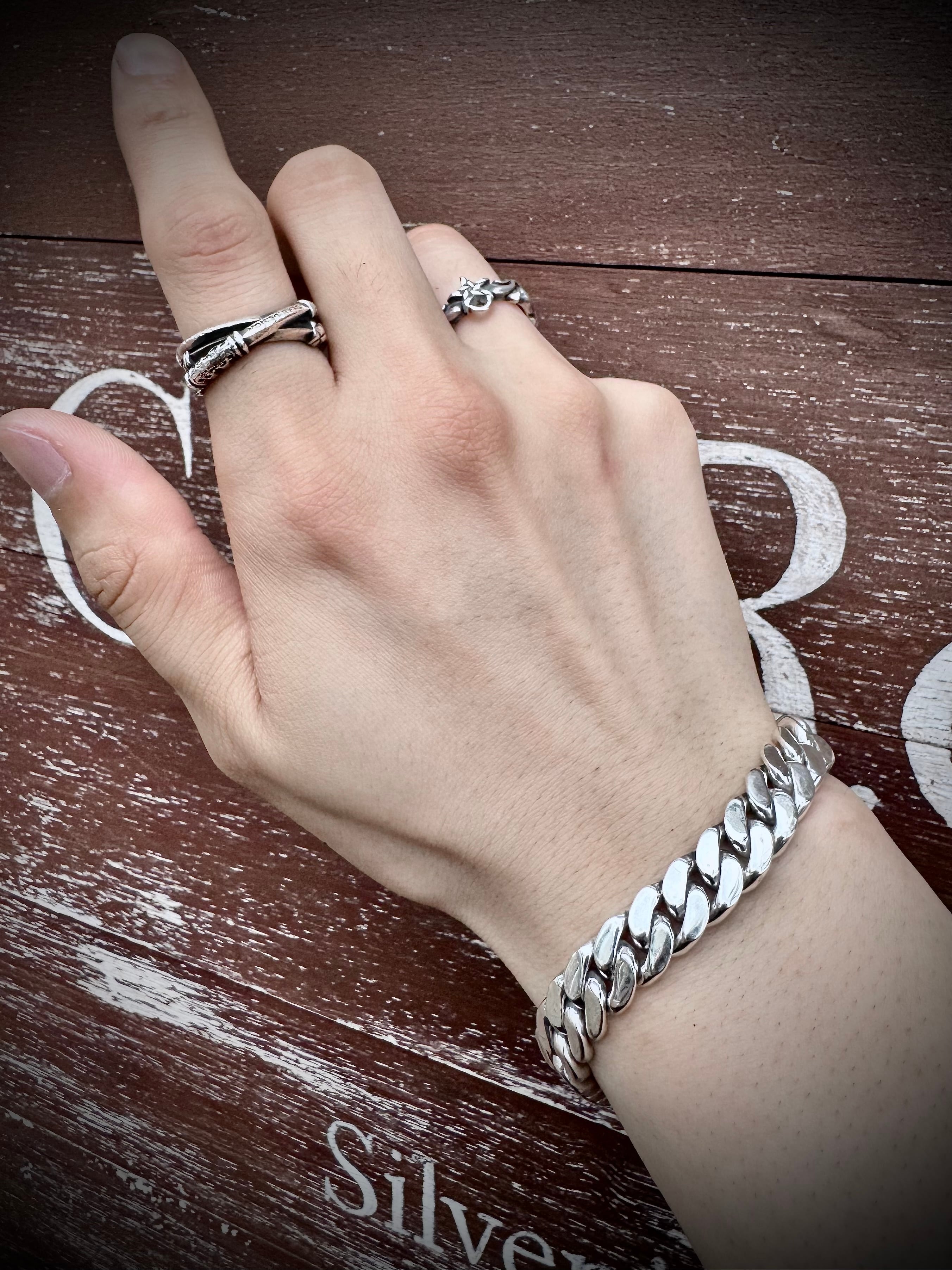 喜平ブレスレットSV 10.0mm L | Gift Rover（ギフトローバー）