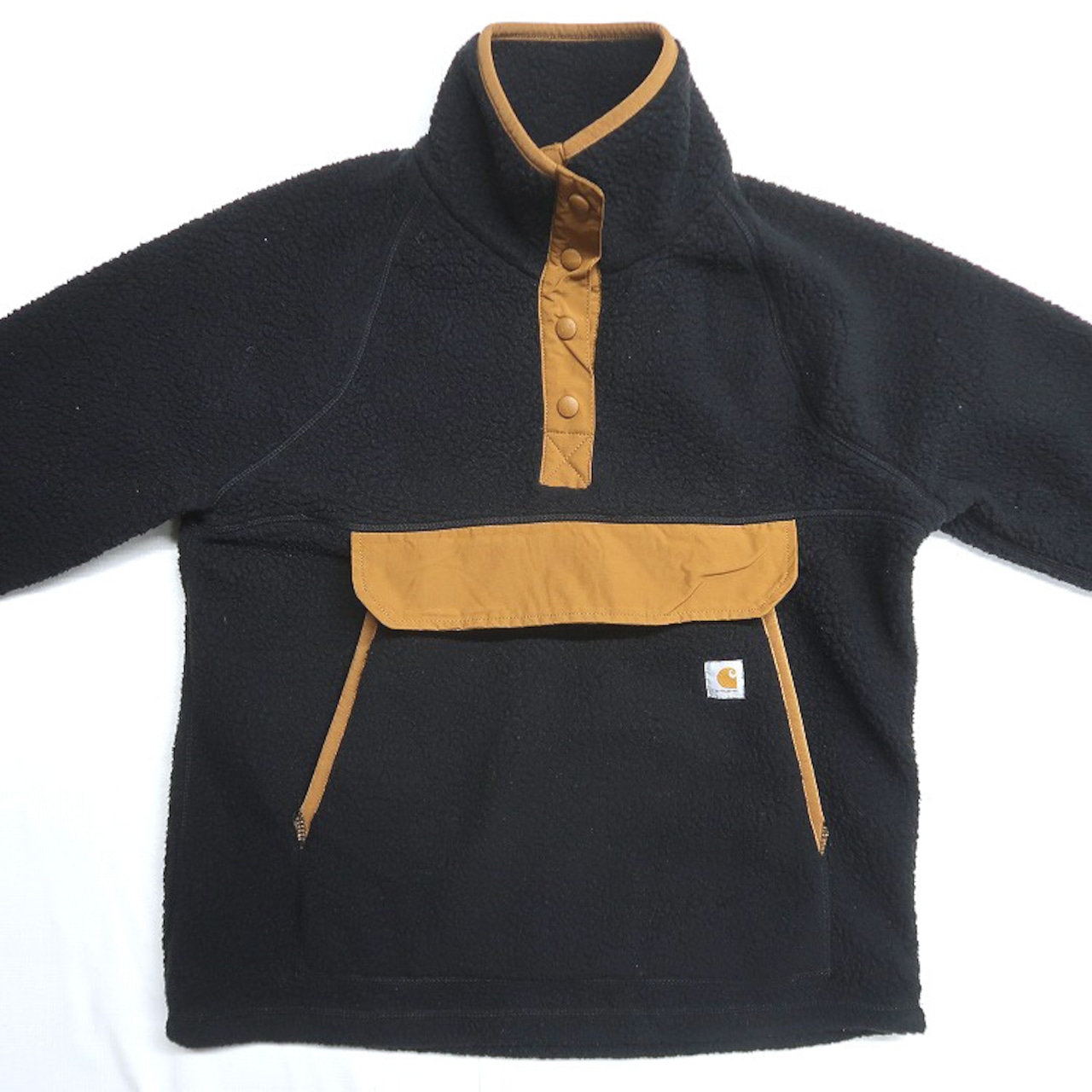 古着 カーハート CARHARTT プルオーバー ハーフスナップ フリース 