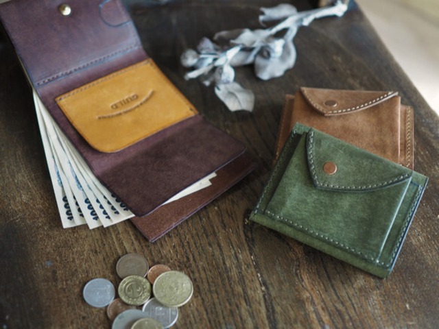 [agile] minimum wallet/ ミニマムな三つ折り財布