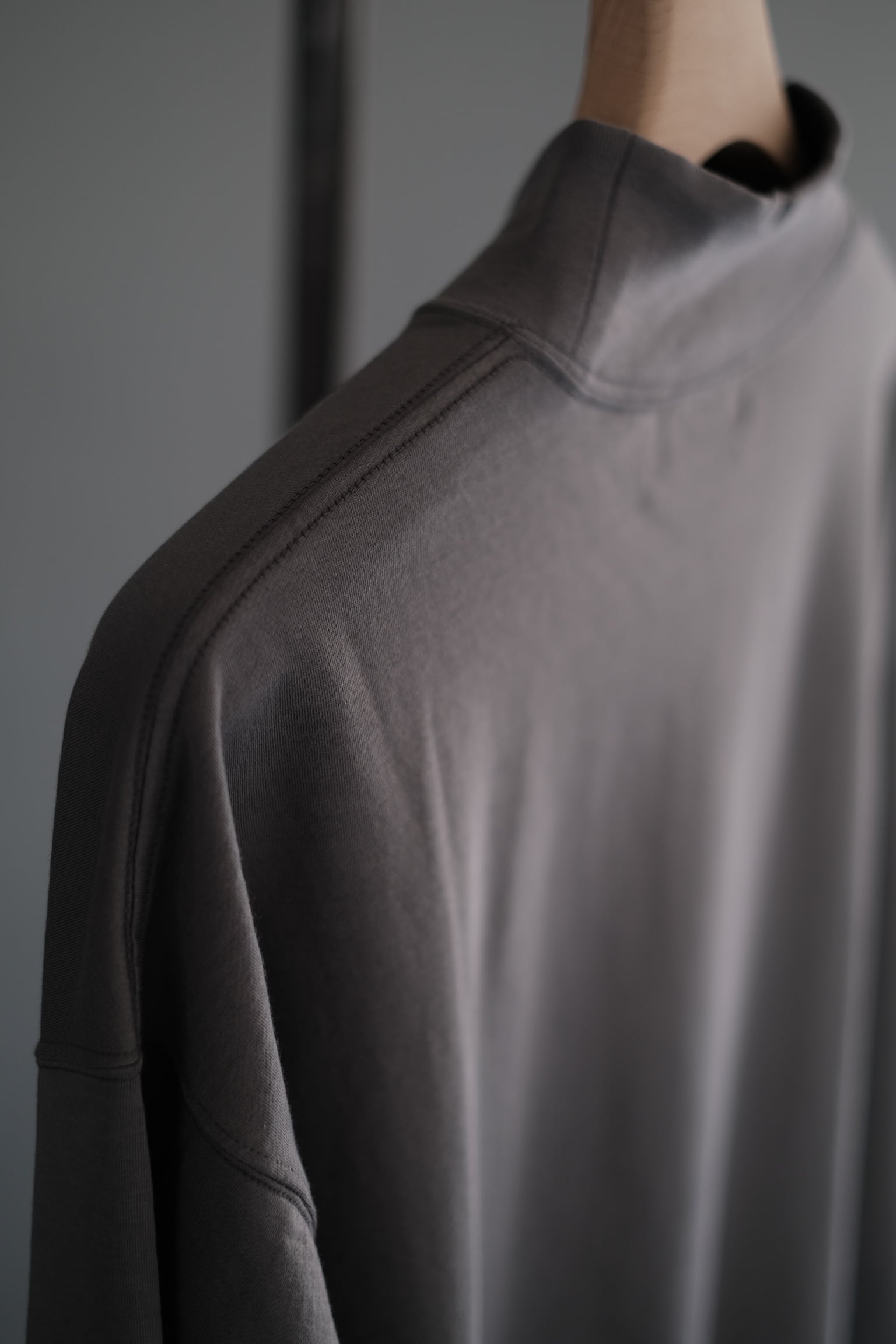 Graphpaper / Cotton Light Terry Mock Neck | LIVING