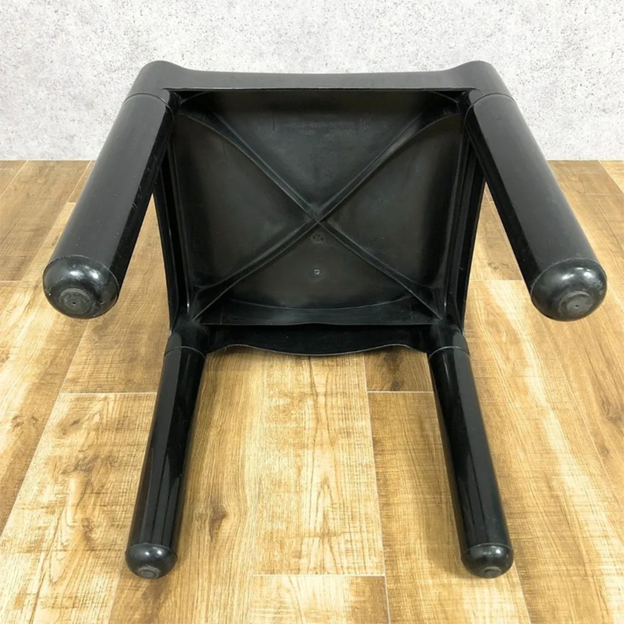 Kartell Bartoli Chair カルテル バルトリチェアチェアブラック ポリプロピレン傷・汚れあり中古【160サイズ】
