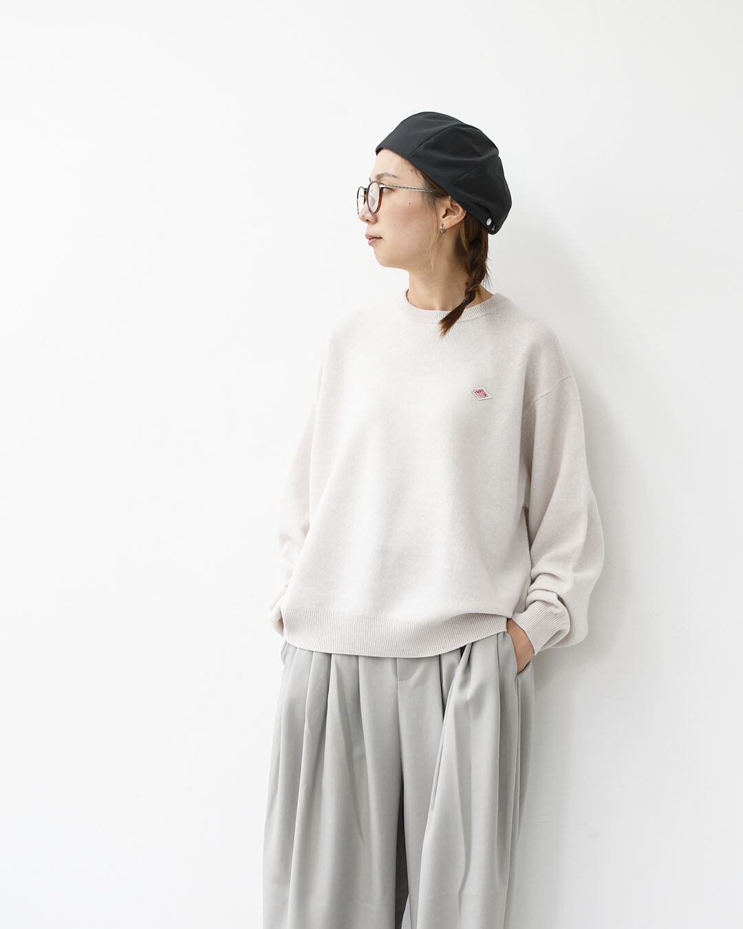 DANTON（ダントン）| ラムウール クルーネックニットプルオーバー 楽天市場】DANTON(ダントン) ラムウール クルーネックニットプル
