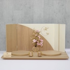 ピーカブーひな人形 ベーシックシリーズ 親王飾り 【藤桜 -Fujizakura-】 ひな人形｜雛人形｜ 桜｜和モダン｜LED照明 thumbnail 18