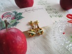 AMERICA 1980's Vintage Christmas earring：ball