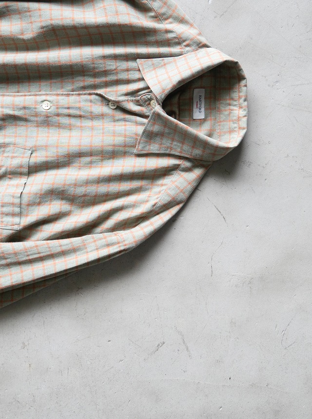 "GANT RUGGER" used Indigo oxford BD shirt