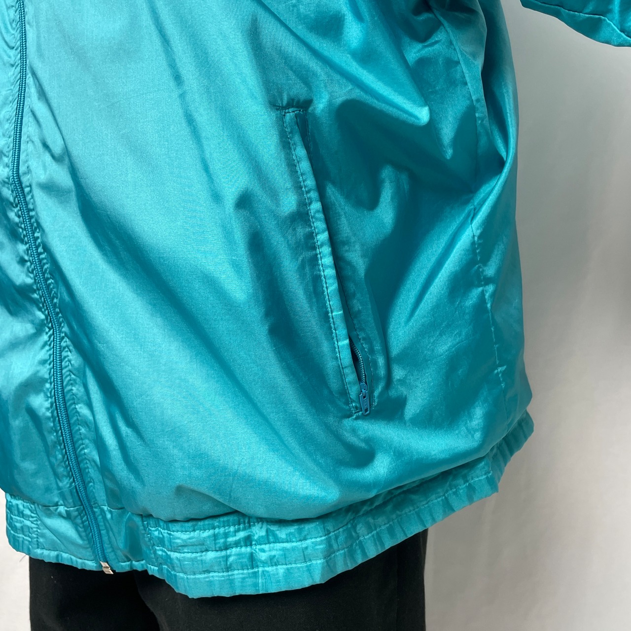 80年代 adidas アディダス ナイロン トラックジャケット メンズXL相当 
