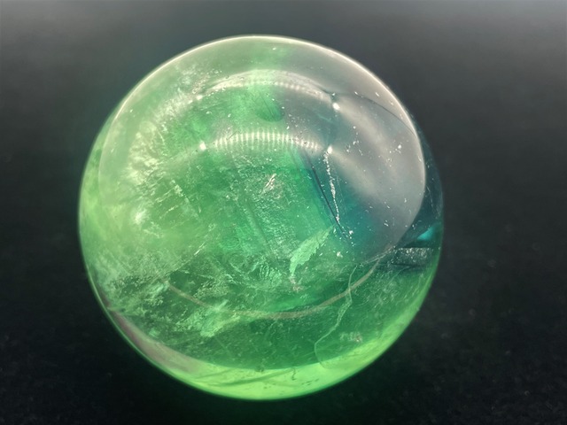 丸玉（グリーンフローライト）