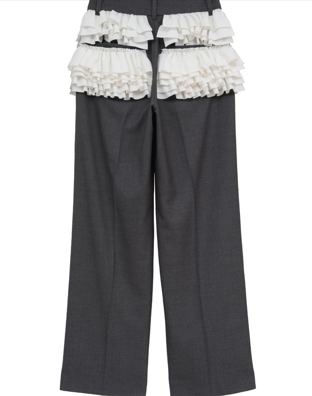 CLANE FRILLED SLACKS