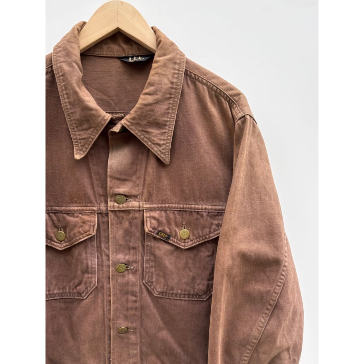 70s Lee MOLESKIN TRACKER JACKET MADE IN USA  Size 44程