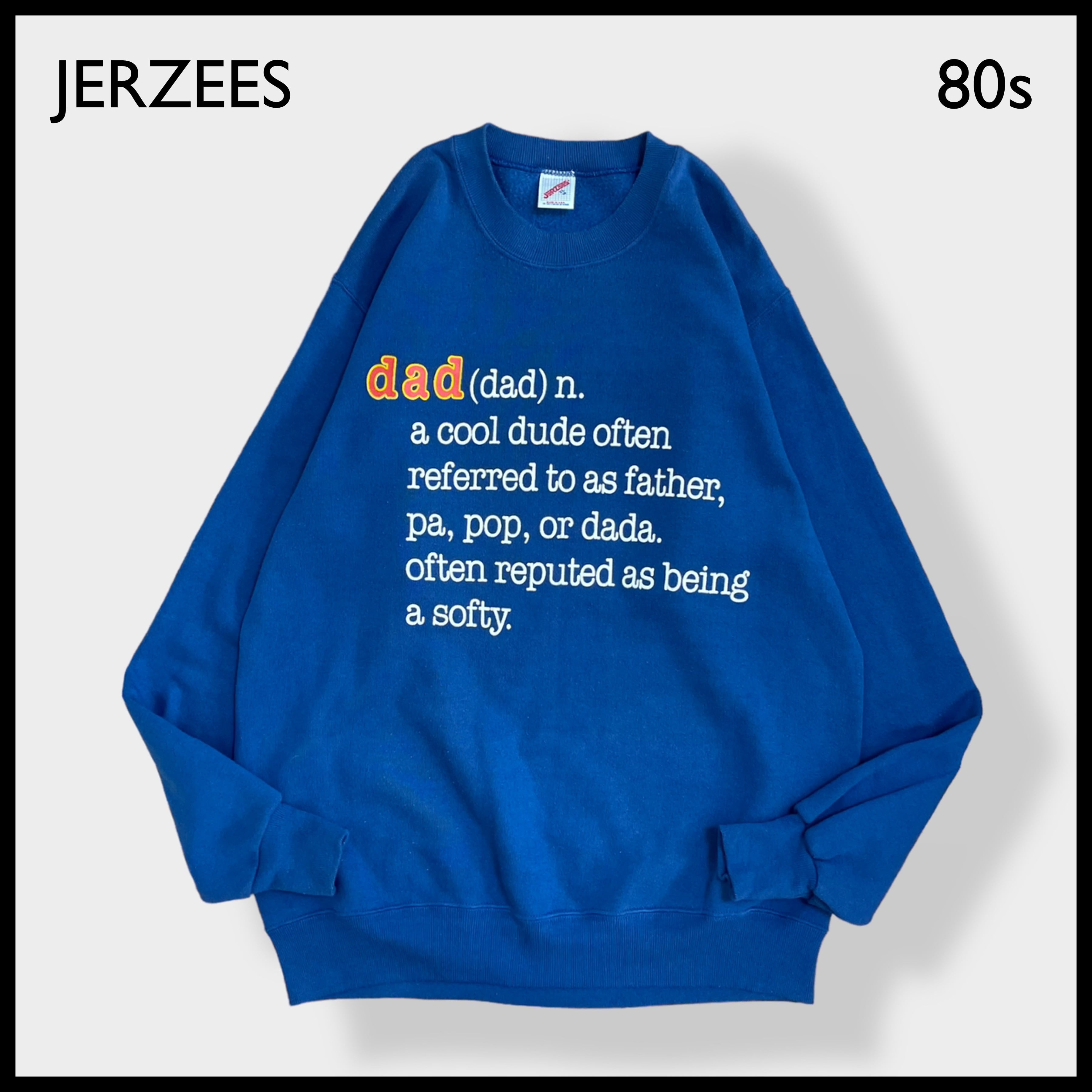 JERZEES】80s USA製 ロゴ プリント スウェット トレーナー ...