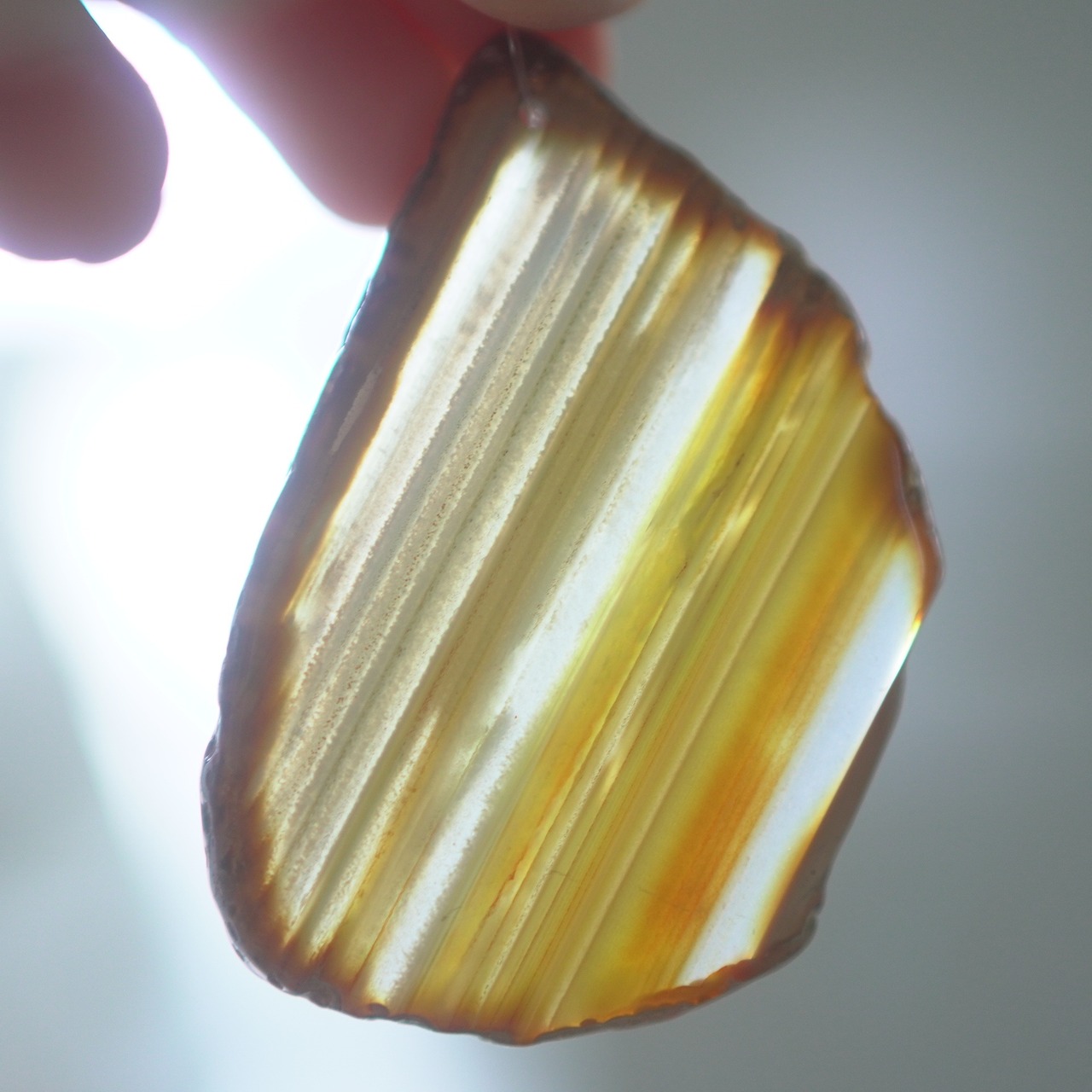 Ice Caramel Latte 02 - アゲートヒーリングチャイム / Agate Sun Catcher Wind Chime 905