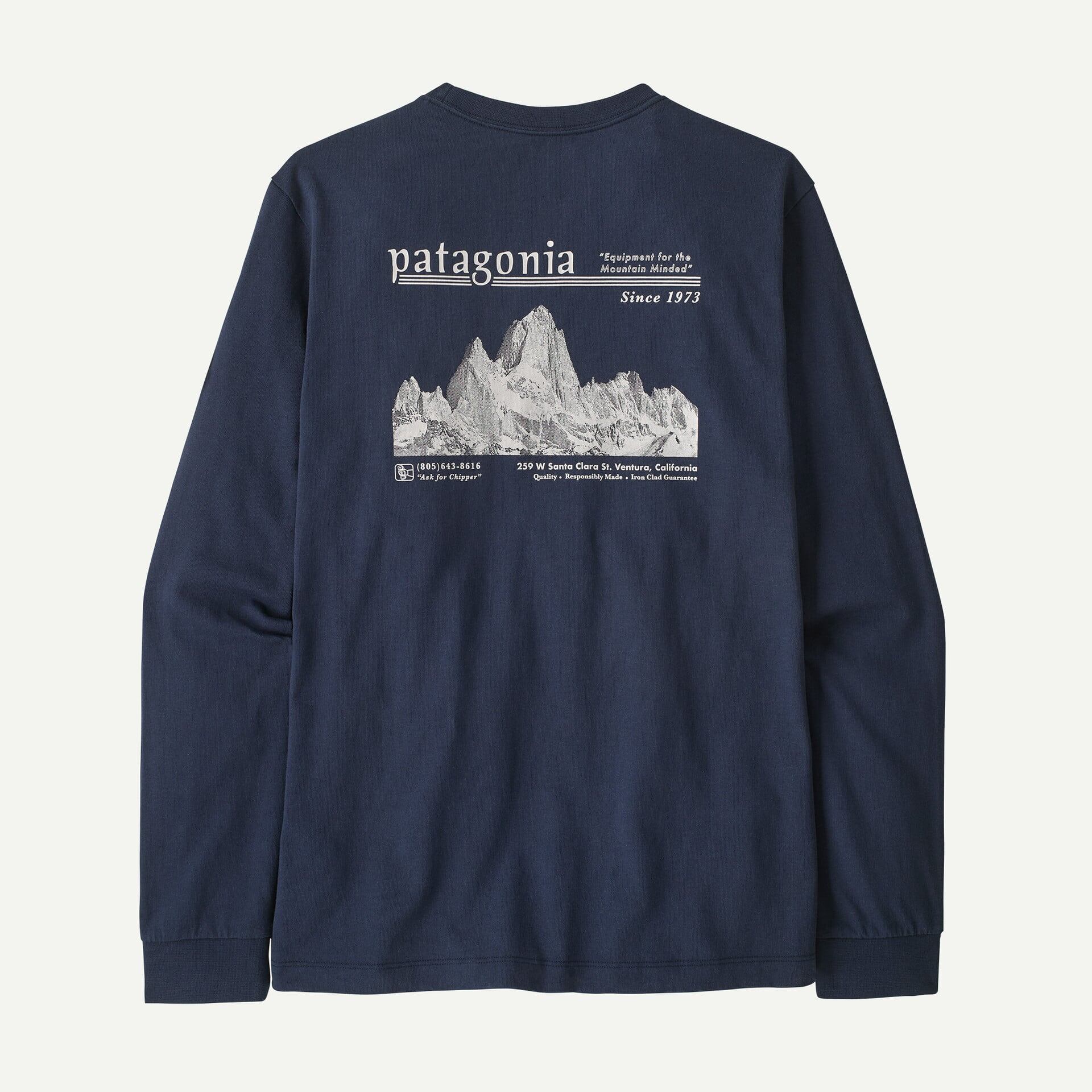patagonia パタゴニア / メンズ・ロングスリーブ・ミッドウェイト・ハット・トリッパー・スカイライン・Tシャツ #NENA