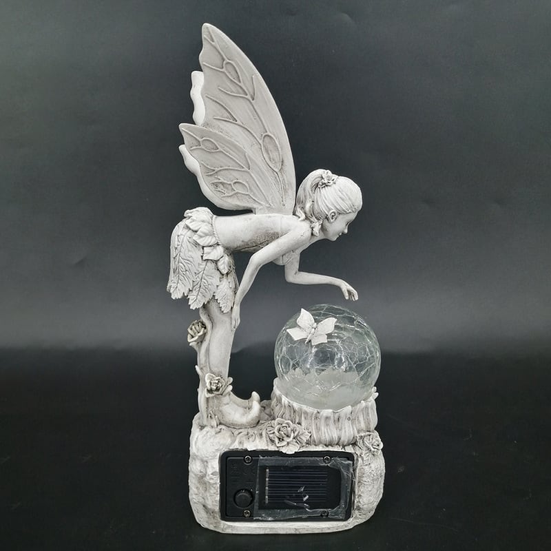 花の妖精のカラフルガーデンライト 装飾品 オーナメント アート おしゃれ かわいい ガーデニング 庭 インテリア プレゼント ギフト ガーデンライト 花の妖精 カラフル 装飾品 オーナメント おしゃれ