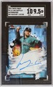 Luis Castillo | 2024 Topps Finest FA-LC | Seattle Mariners| Sky Blue Refractor 119/150｜SGC 9.5 MT+ / Auto 10