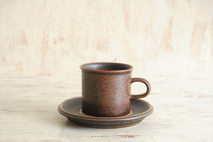 ARABIA /アラビア RUSKA/ルスカ 16cm ケーキ皿F 016)北欧 ヴィンテージ