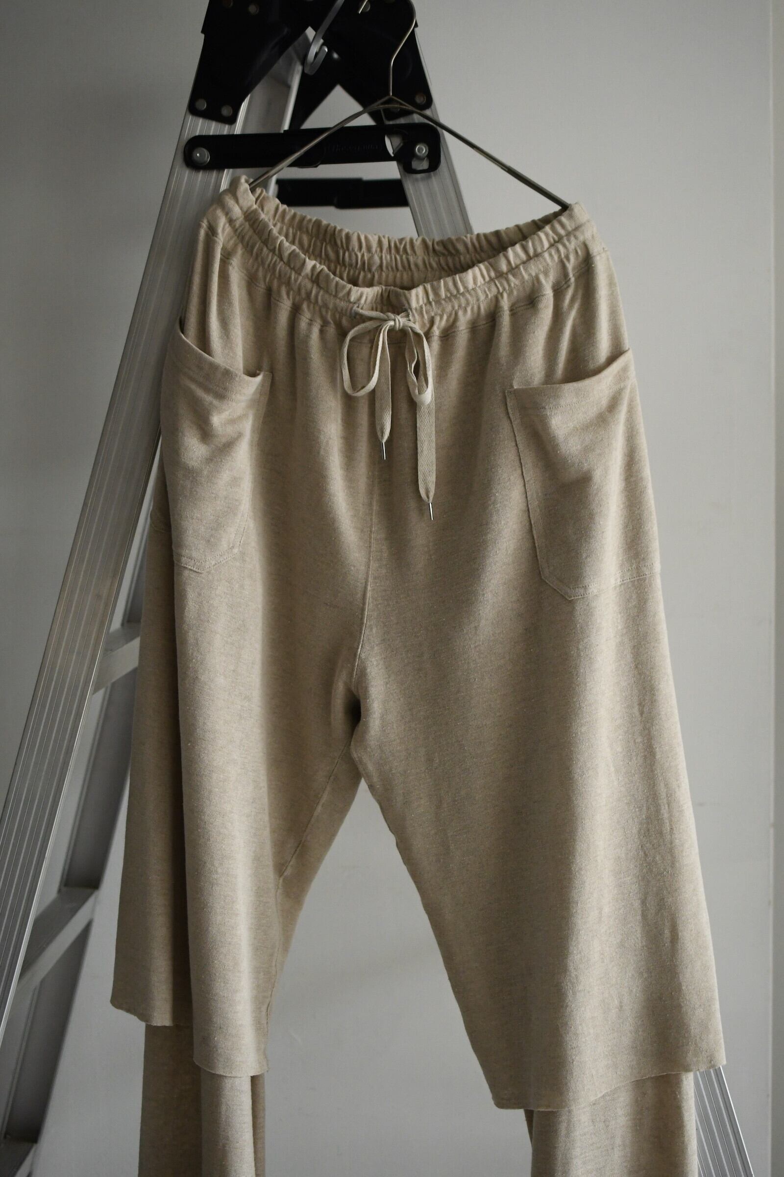 ensou. / Reversible Layered Pants (Sand Beige) | nariwai