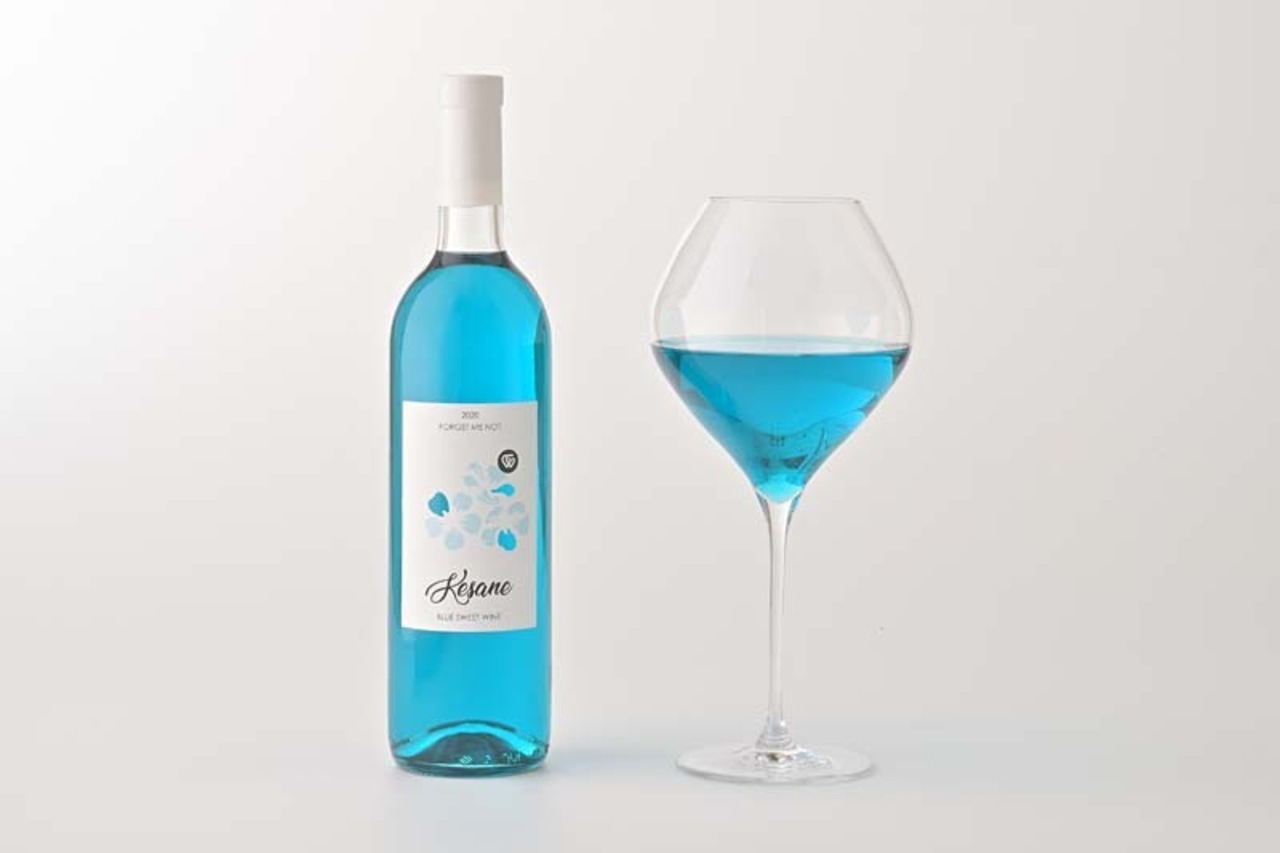 【水色ワイン】ケサネ ブルースイートワイン