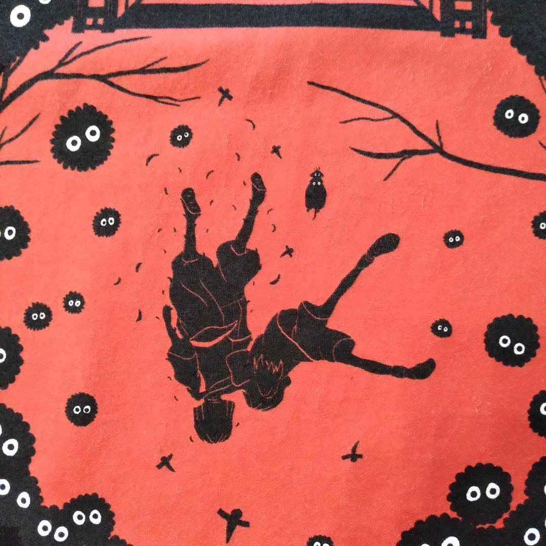 古着 千と千尋の神隠し Tシャツ XLサイズ 黒 ジブリ ムービー アニメT 