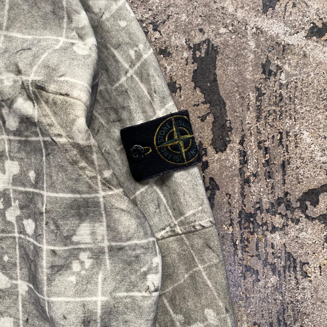 STONE ISLAND 22AW DUST COLOUR WITH GHILLIE LASER CAMO SWEAT | Pay ID