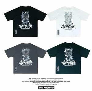 2ND028 2NDARCHIVE Tシャツ 韓国ファッション オーバーサイズ ユニセックス