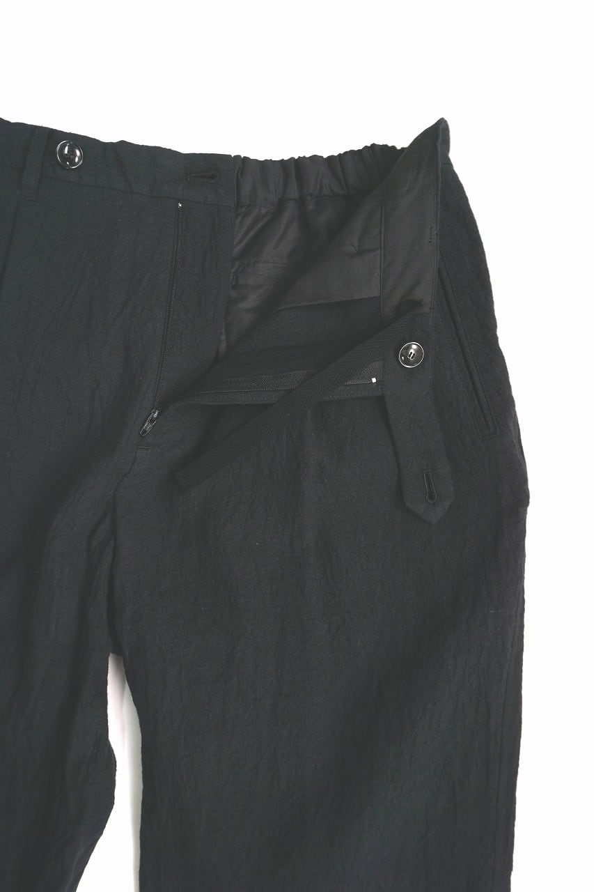 Linen Cotton Chambray Trousers