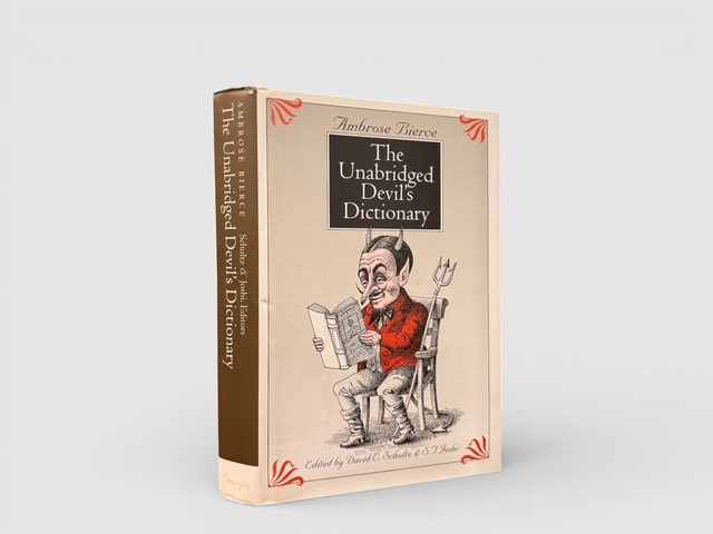 【SL1089】【FIREST EDITION】The Unabridged Devil’s Dictionary(2000) /Ambrose Bierce