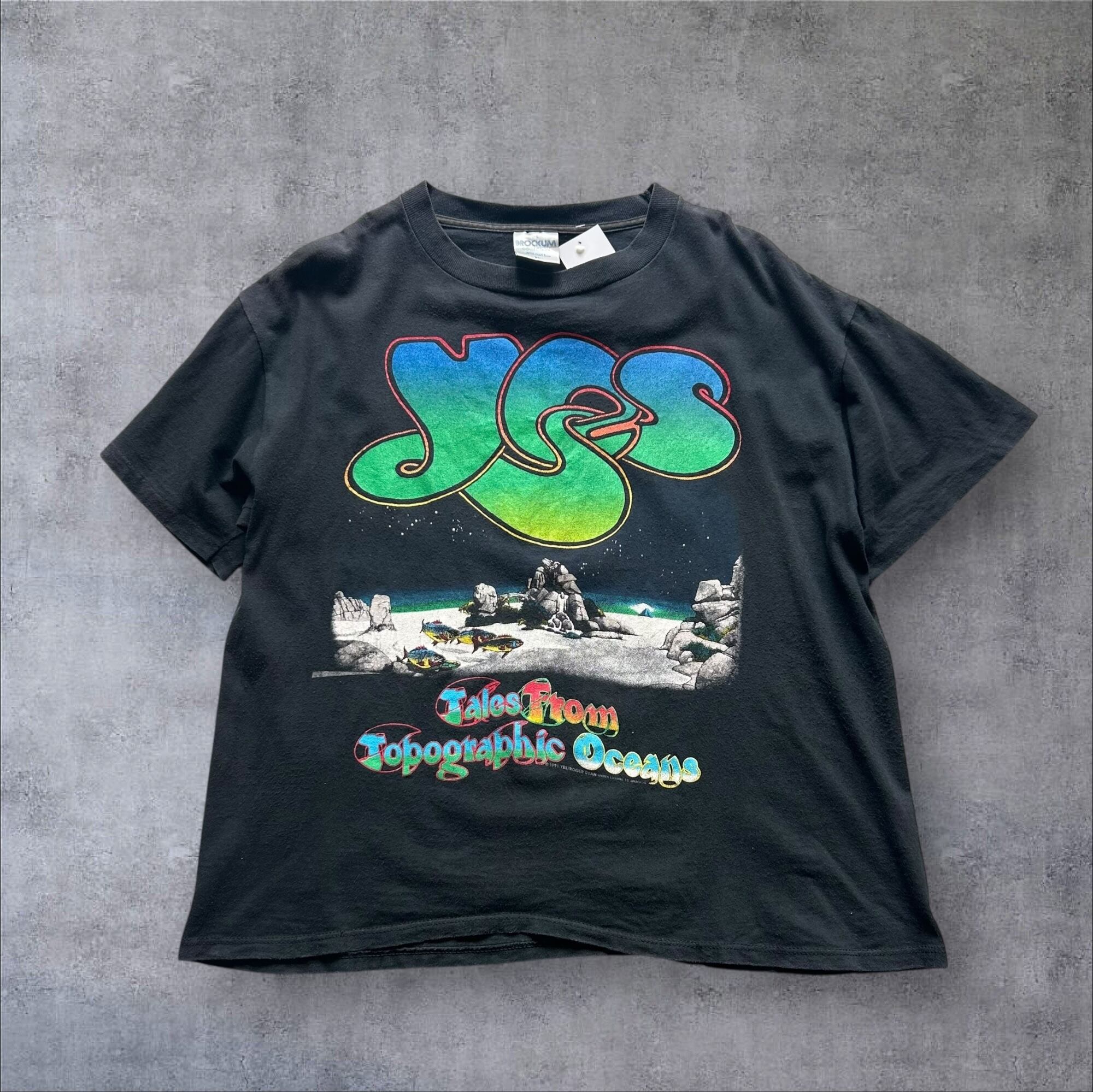 1991s YES "WORLD TOUR 1991" T-shirt