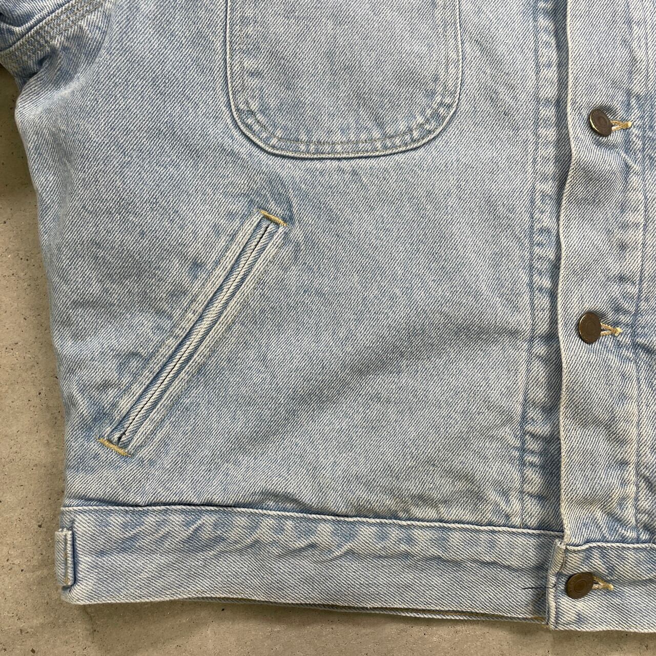 80年代 Carhartt カーハート デニムジャケット ブランケットライナー
