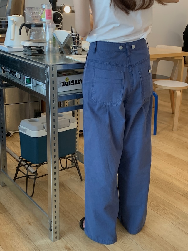 (予約) taffeta / Baker color denim 1color