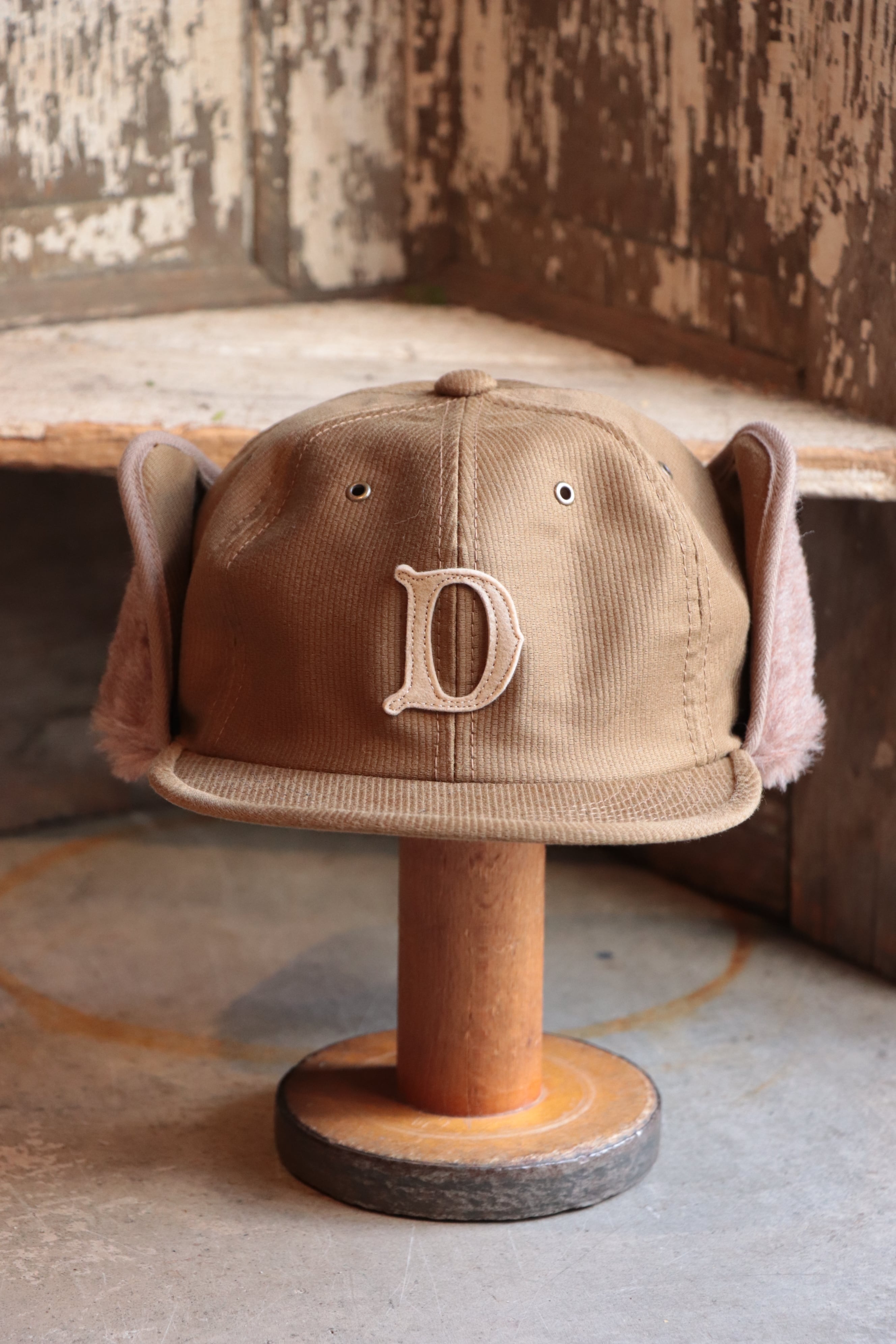 THE H.W. DOG \u0026 CO.  D DECK CAP (BLACK)フライトキャップ