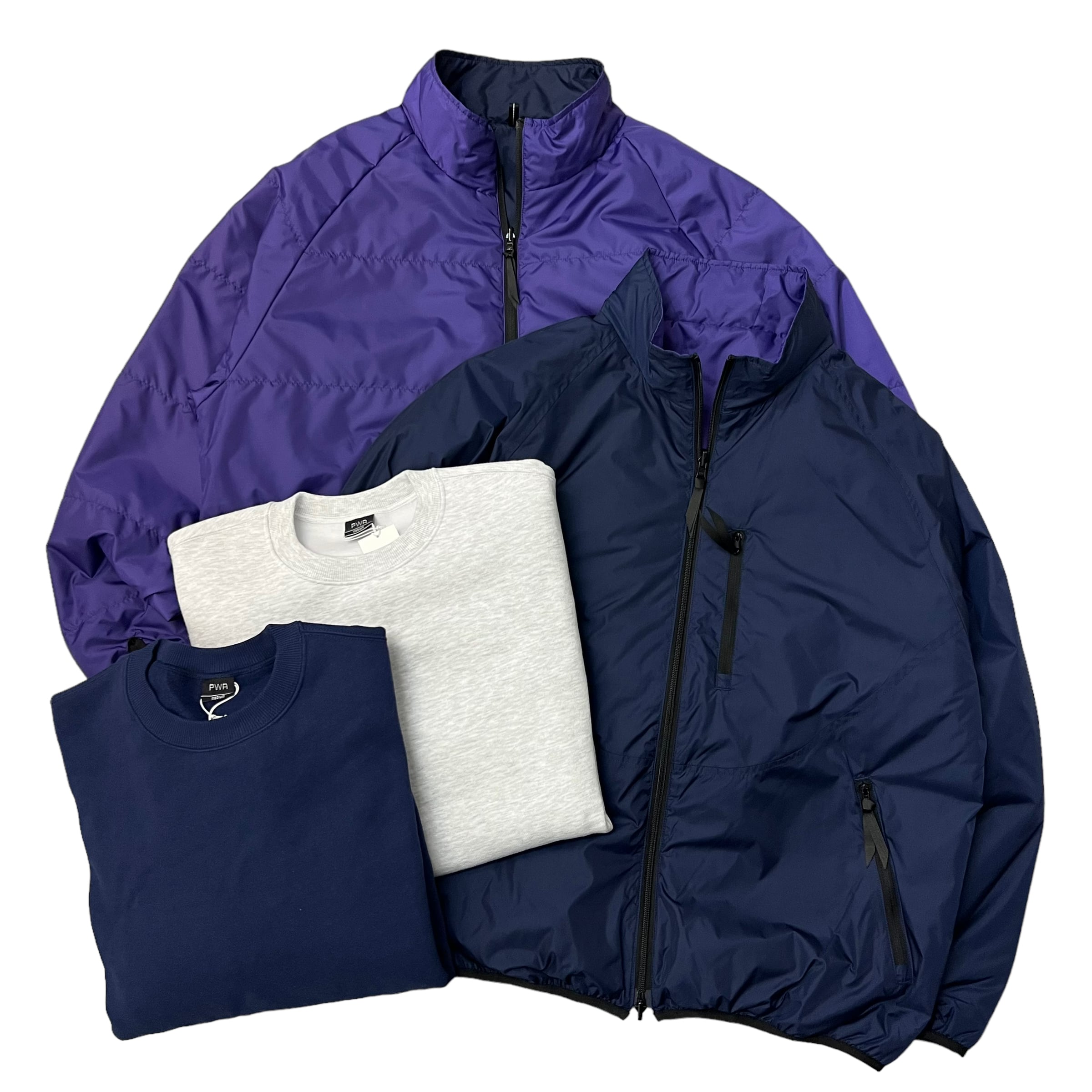 PWA / TWO FACE JACKET NAVY x PURPLE | THE NEWAGE CLUB