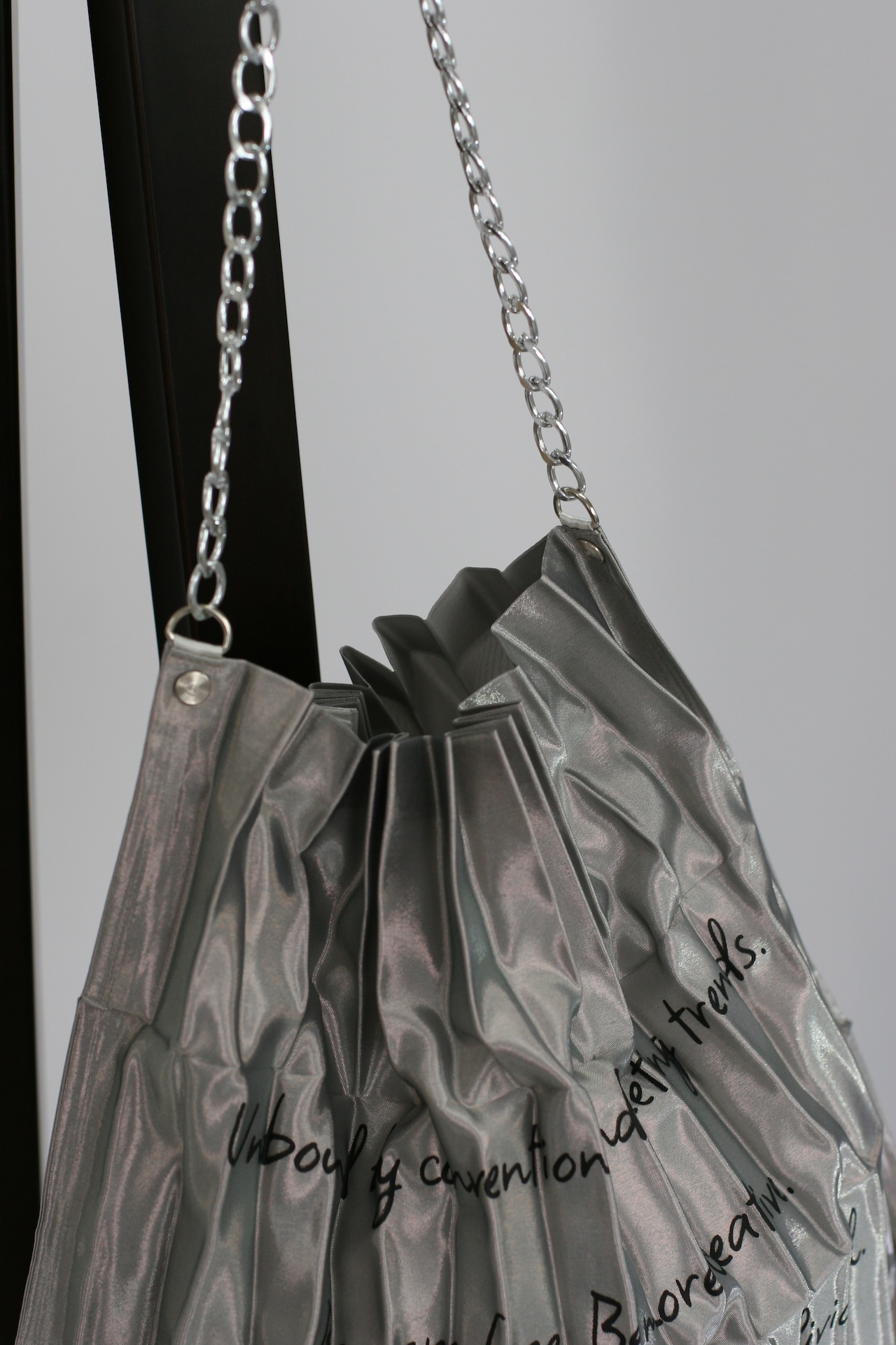 【CHIDORI】Morpho Organ Pleated Bag(CH2603-Z001)