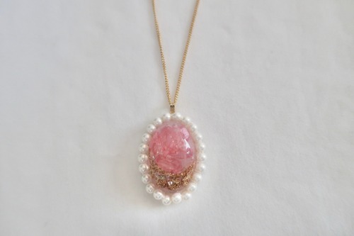 retro pendant【sweet pink】