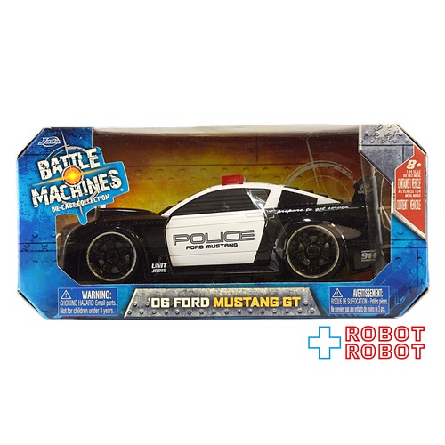 JADA TOYS バトルマシンズ ダイキャスト コレクション ポリス '06 フォード マスタング GT 1/24 ダイキャストビークル 未開封