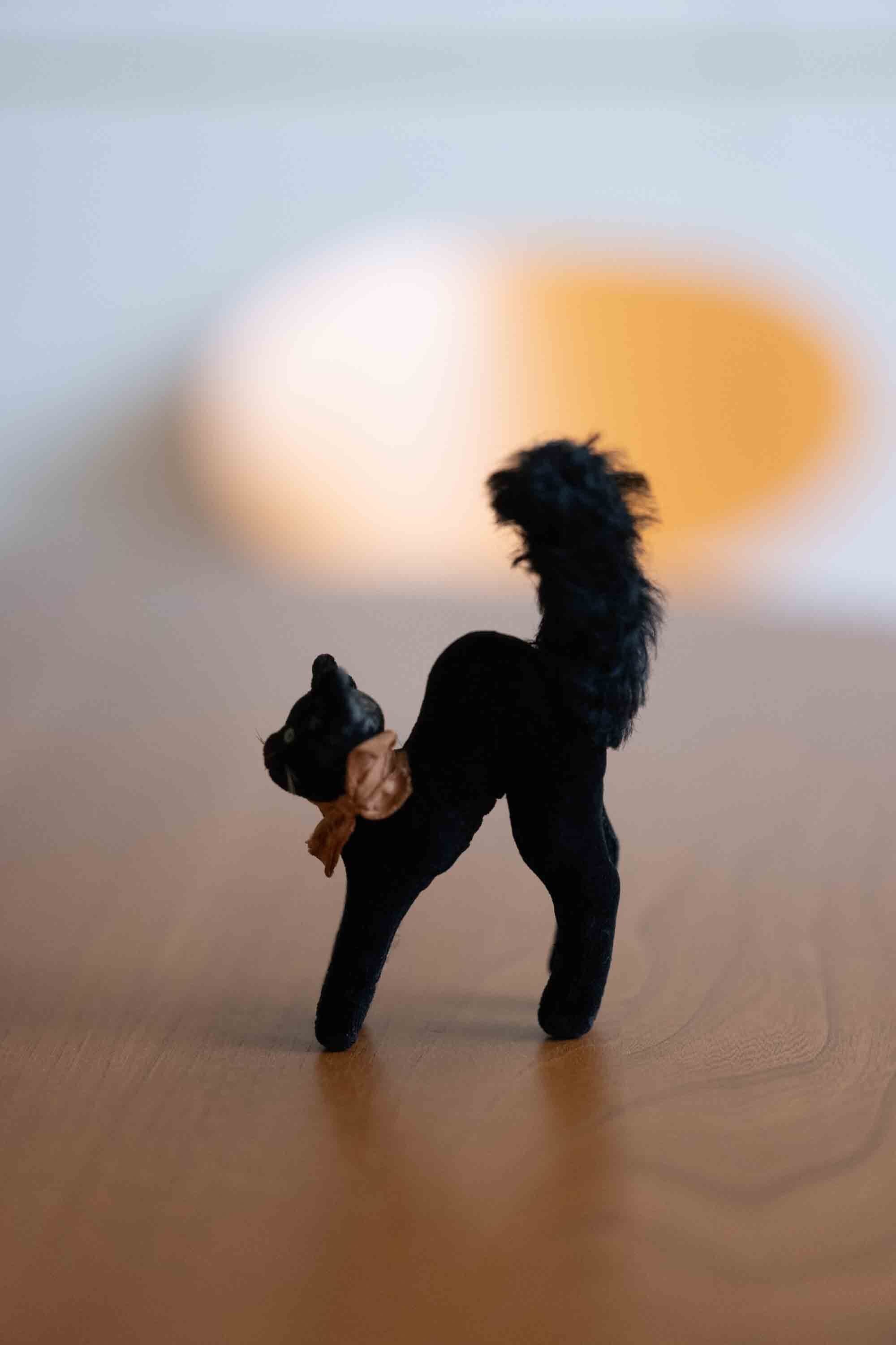 ドイツ　アンティーク シュタイフ （Steiff ）Black Tom Cat　1947-