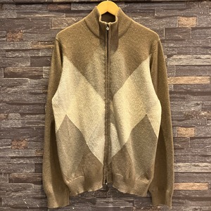 BROOKS BROTHERS F/Z CASHMERE SWEATER