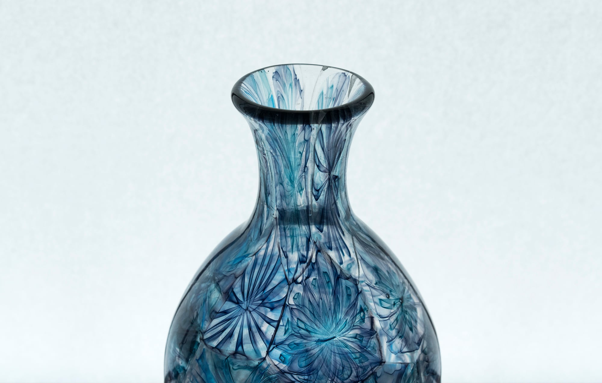 モザイク菊花花器 / みずのみさ | スペース大原オンラインストア