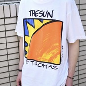 90's THE SUN ST THOMAS souvenir print tee
