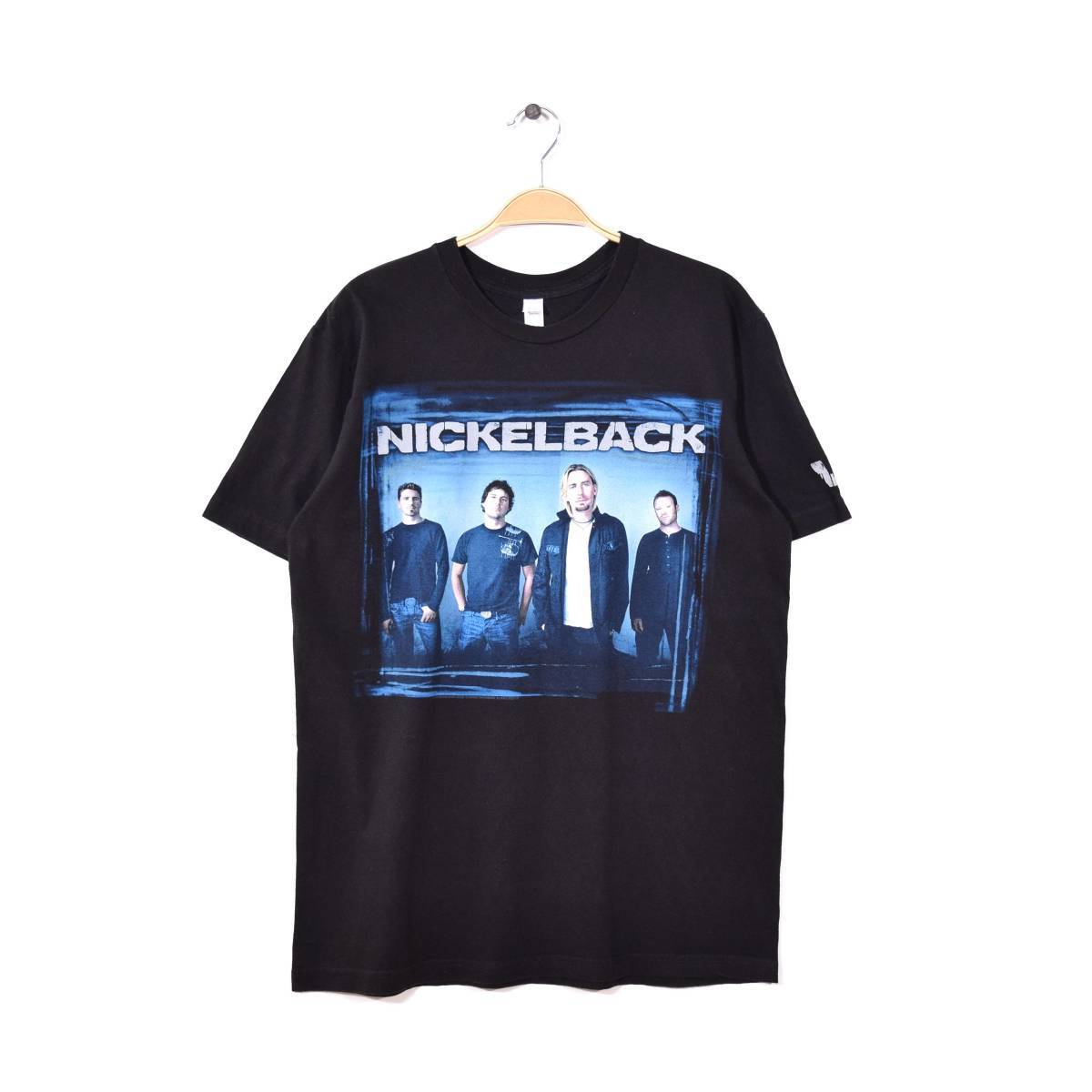 ニッケルバック VIP ミュージック Tシャツ ロックTシャツ バンドTシャツ メンズL NICKELBACK ヴィンテージ 古着 @BB0478