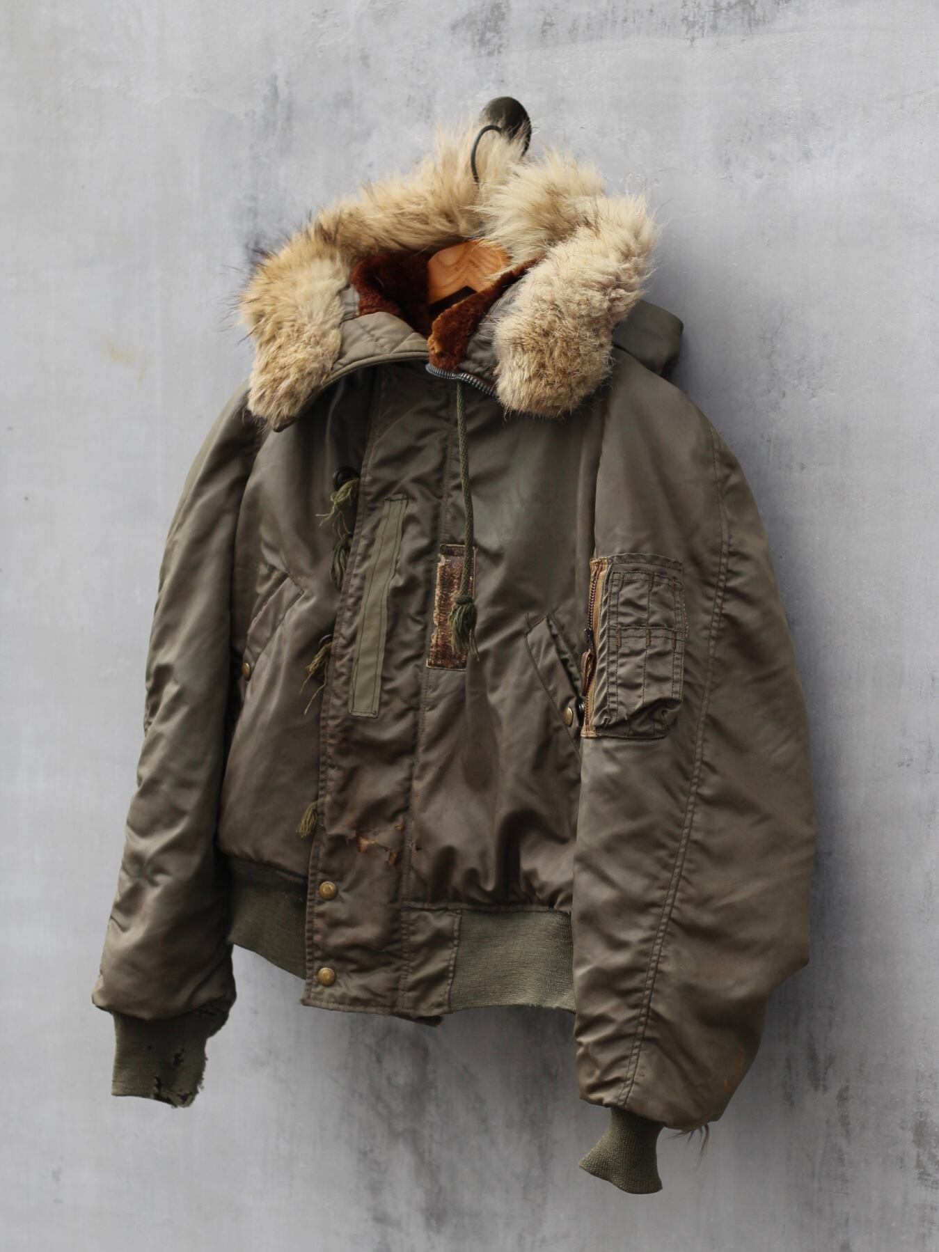 希少》80s 90'sのdezert(デザート)ミリタリーブルゾン