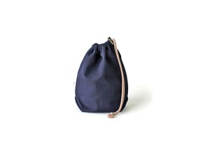 Kinchaku Basic S コットンキャンバス ネイビー