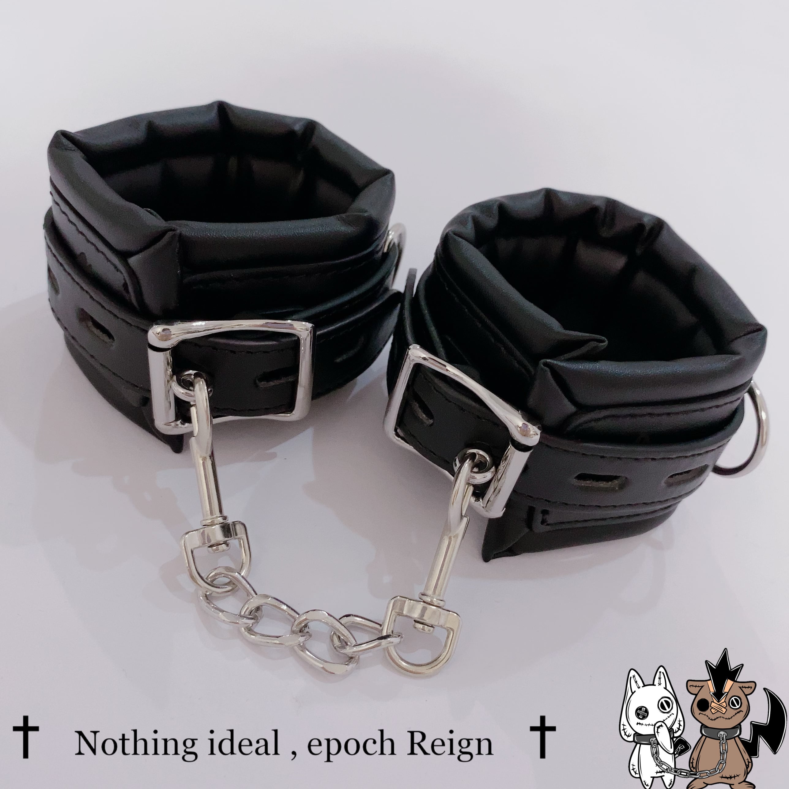 高品質fake Leather 手錠bracelet 両腕セット Nier Clothing