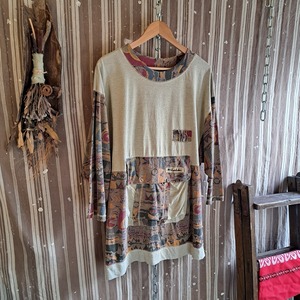 イタリア？ ロングスウェット used [502017]