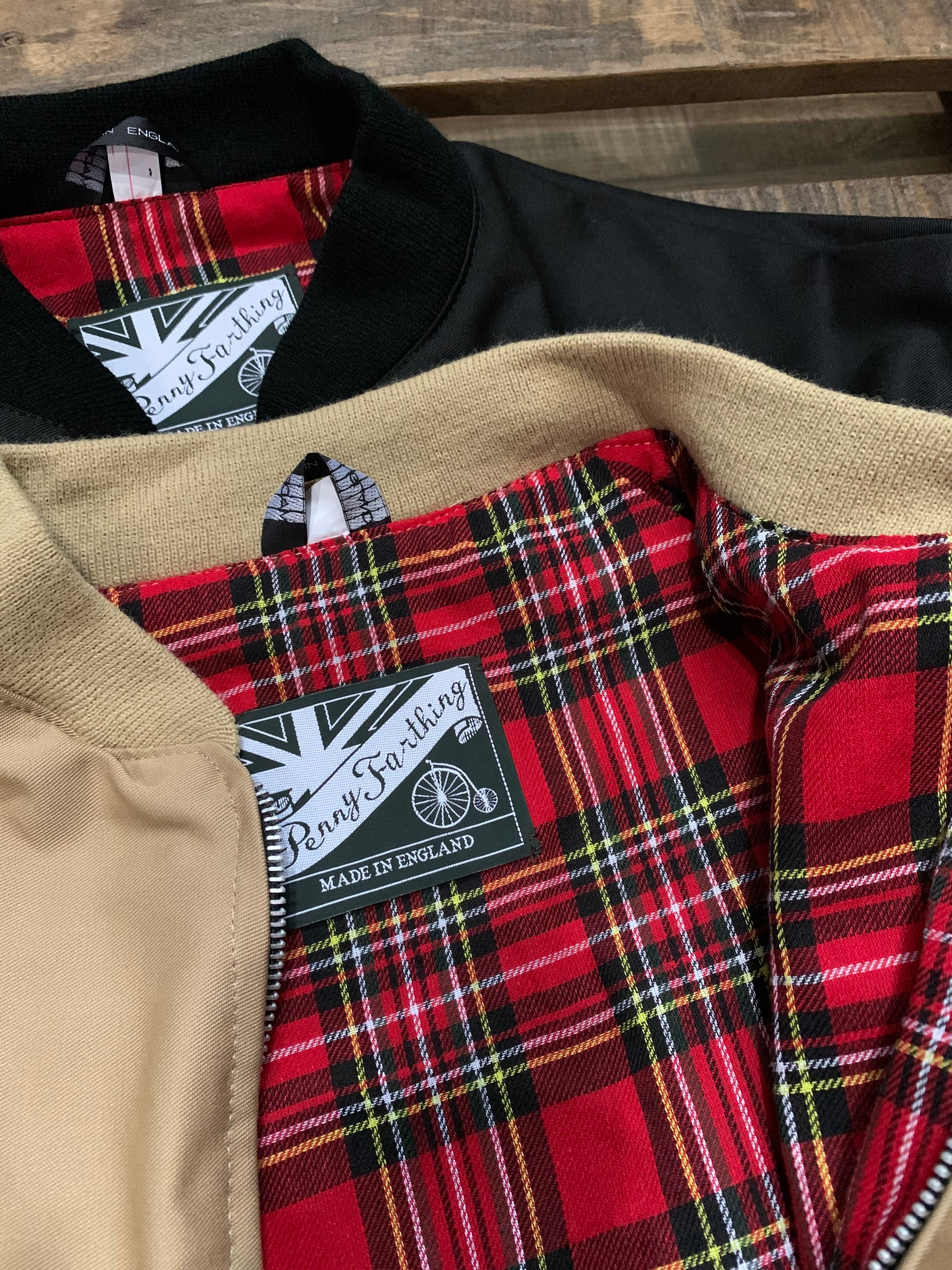 PENNY FARTHING（ペニーファーシング） ハリントンボンバージャケット