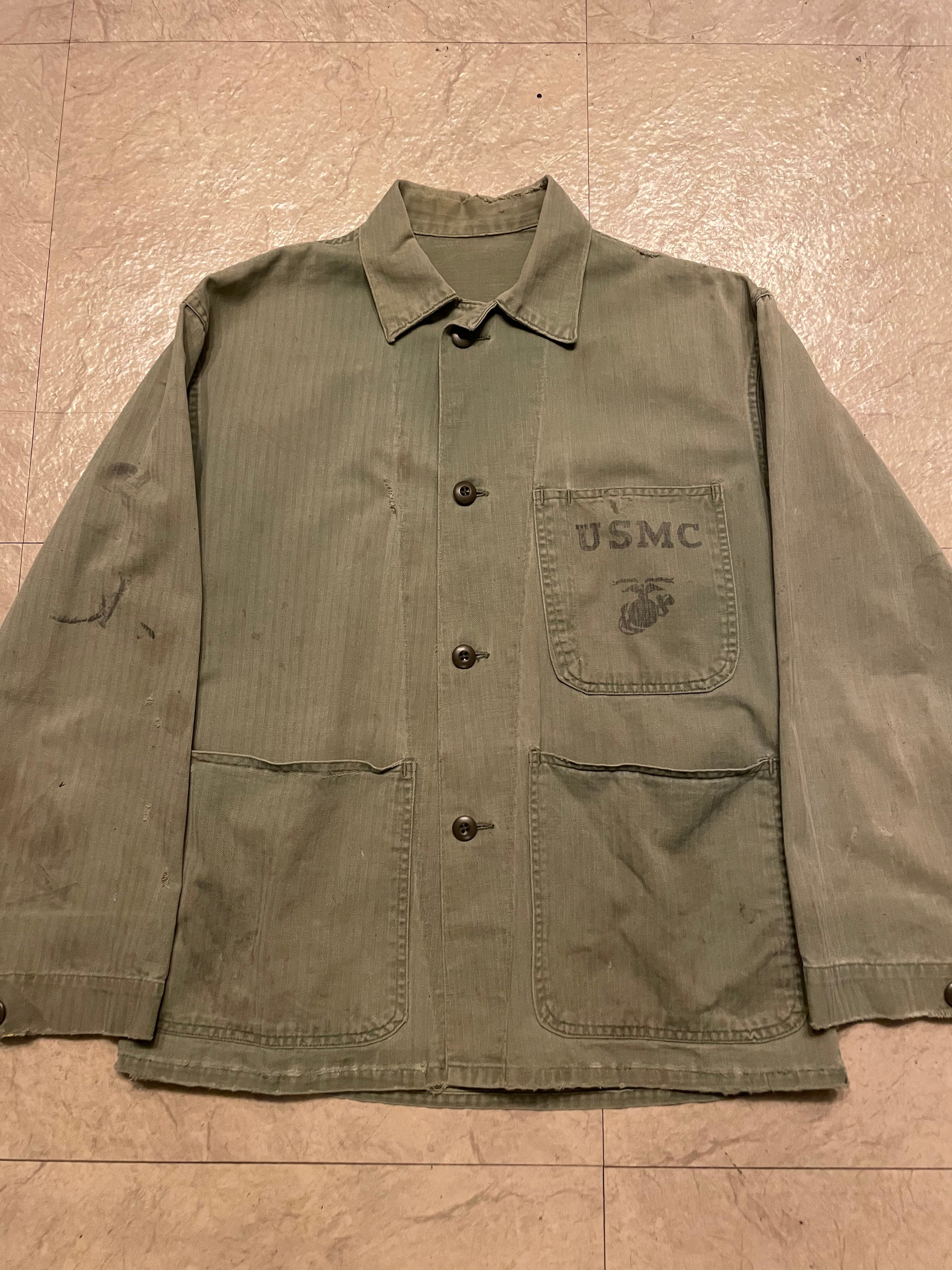 ジャンク USMC 40s ヴィンテージ HBTジャケット-